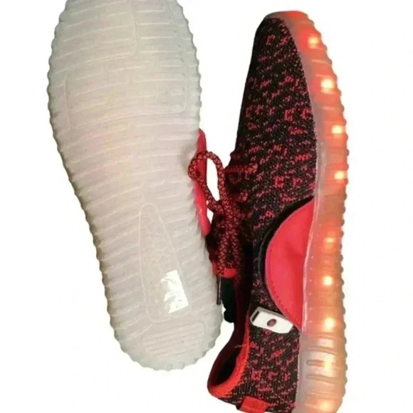 Women's LED light up footwear - LED Sneakers - Tennis Shoes Size 8 - Picture 12 of 16